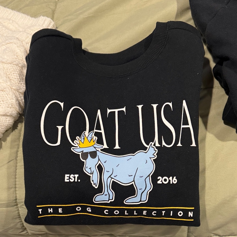 GOAT USA Black Kids Sweatshirt
